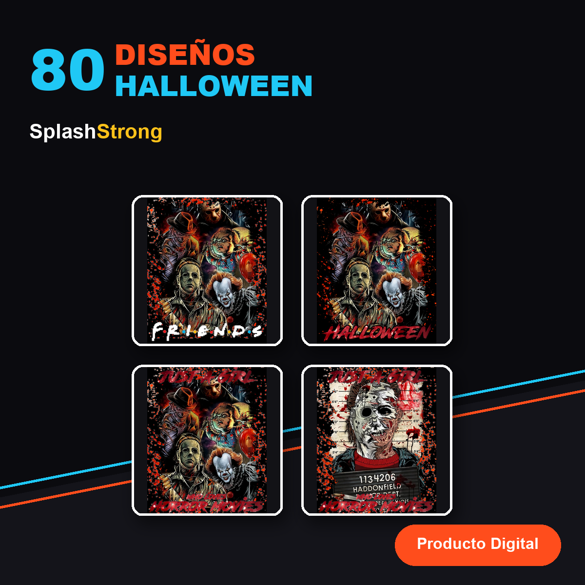 80 Diseños Digitales Halloween - SplashStrong mockup 3