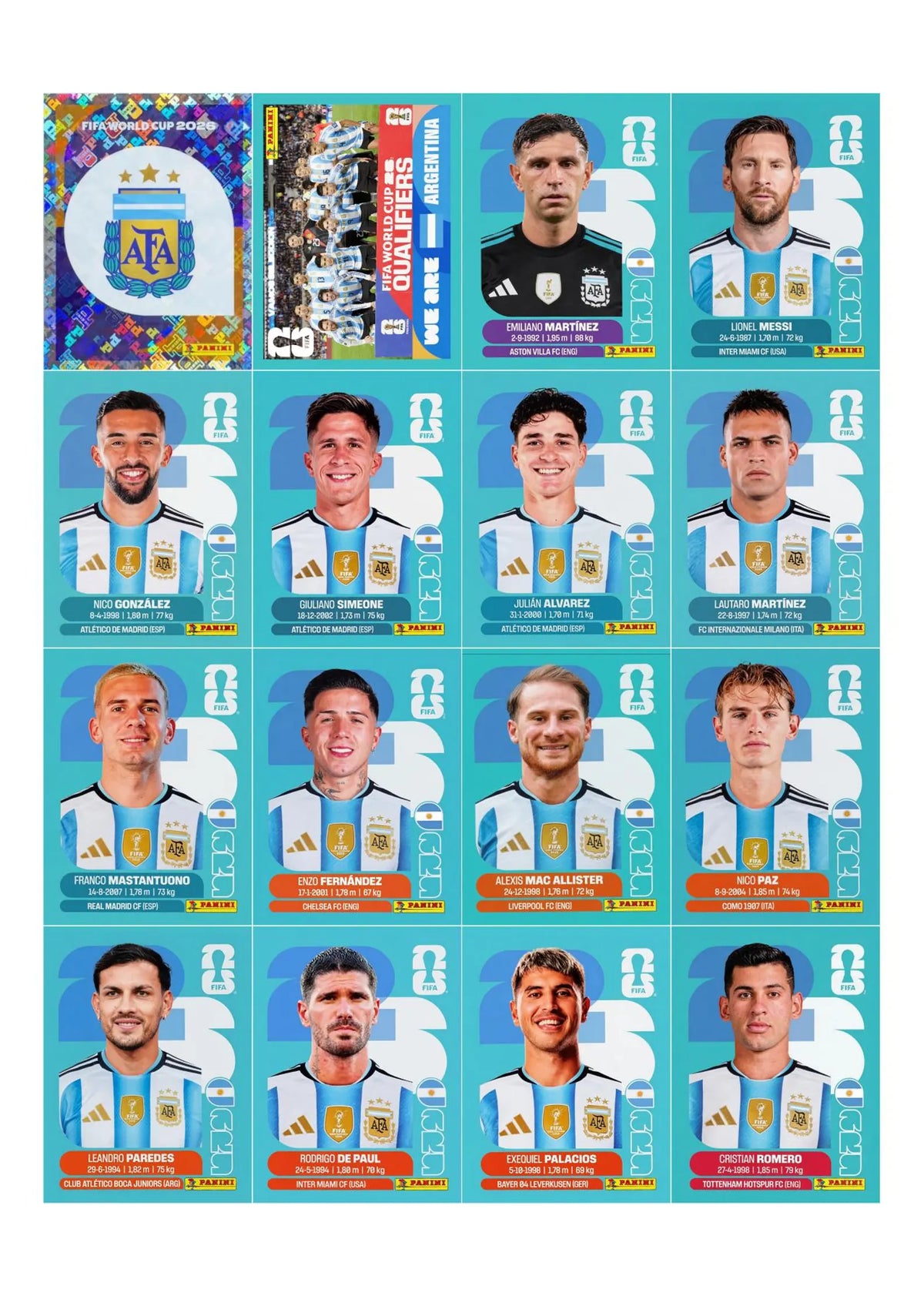 ÁLBUM Copa Mundial 2026 [ Panini ]| Álbum + Set Láminas [Producto Digital]